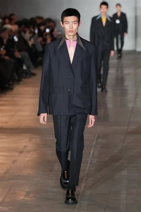 prada fw23 menswear|Prada FW23 Menswear Collection Runway Images .